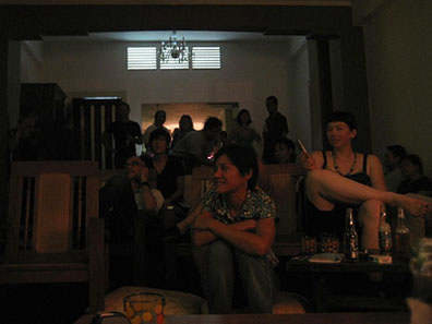 Crowd at Living Room