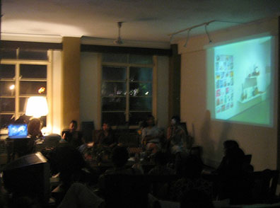 Artist's Salon at the Living Room