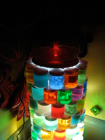 Megan Wilson’s installation, detail with air freshener