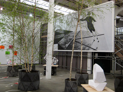 Simon and Tom Bloors' exhibition at Eastside Projects, Birmingham UK, 2009