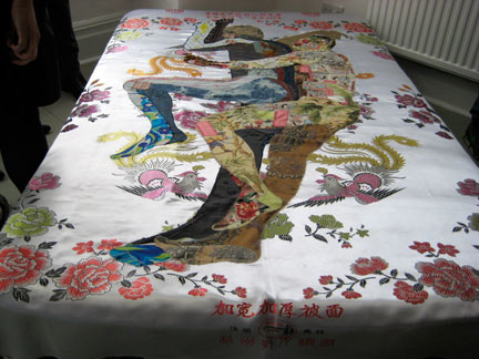 Detail from Johannes Zits' installation at 20+3 Projects