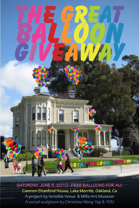 The Great Balloon Giveaway, artist's rendering