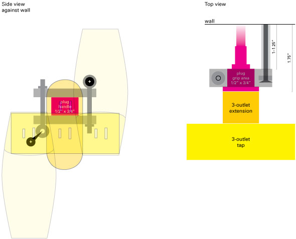 Dark into Light installation hardware schematic