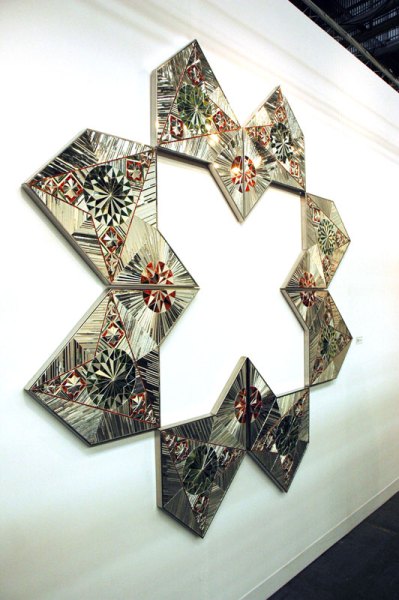 More mirror pizzaz! Monir Farmanfarmaian, Haines Gallery, San Francisco.