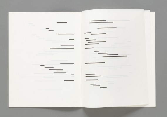 Marcel Broodthaers. Un Coup de dés jamais n'abolira le hasard. 1969. // Source: moma.org.