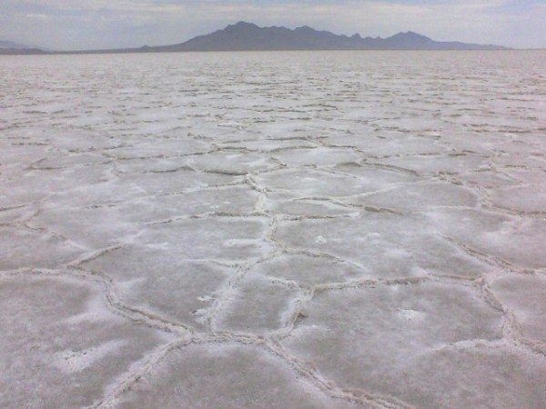 Bonneville Salt Flats.