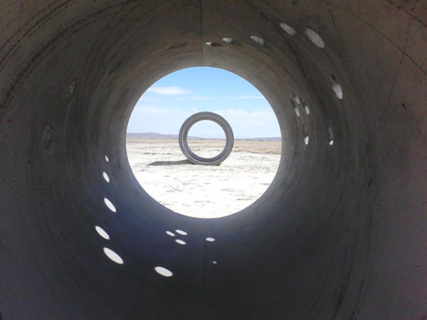 Nancy Holt's Sun Tunnels.