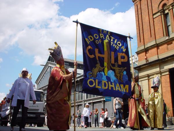 Jeremy Deller, Ed Hall, (Banner Maker), Procession, 2009 