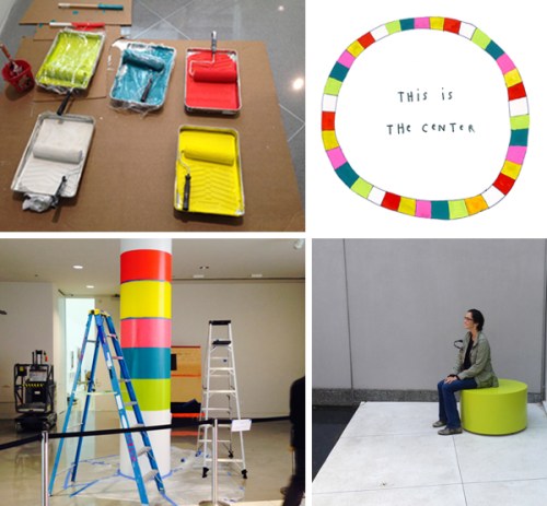 Susan O'Malley and Leah Rosenberg, Find Your Center, Montalvo Arts Center at ybca.