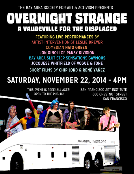 for more info see http://artandactivism.org/overnight-strange/