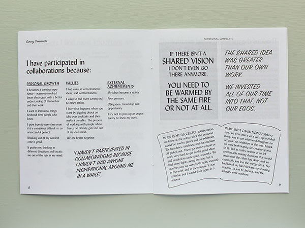 CO-LABORATION, detail.