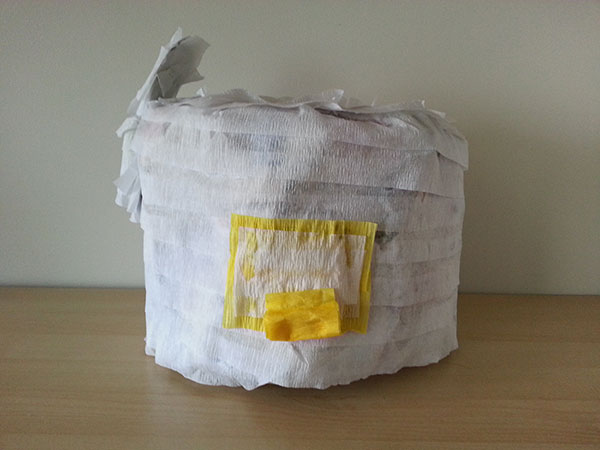 Christine Wong Yap, rice cooker piñata, 2015