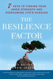 Cover of a book with a photo of a gnarled tree atop a rock. Subtitle: Seven keys to finding your inner strength and overcoming life's hurdles.